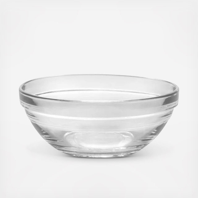 Duralex, Gigogne Stackable Prep Bowl, Set of 4