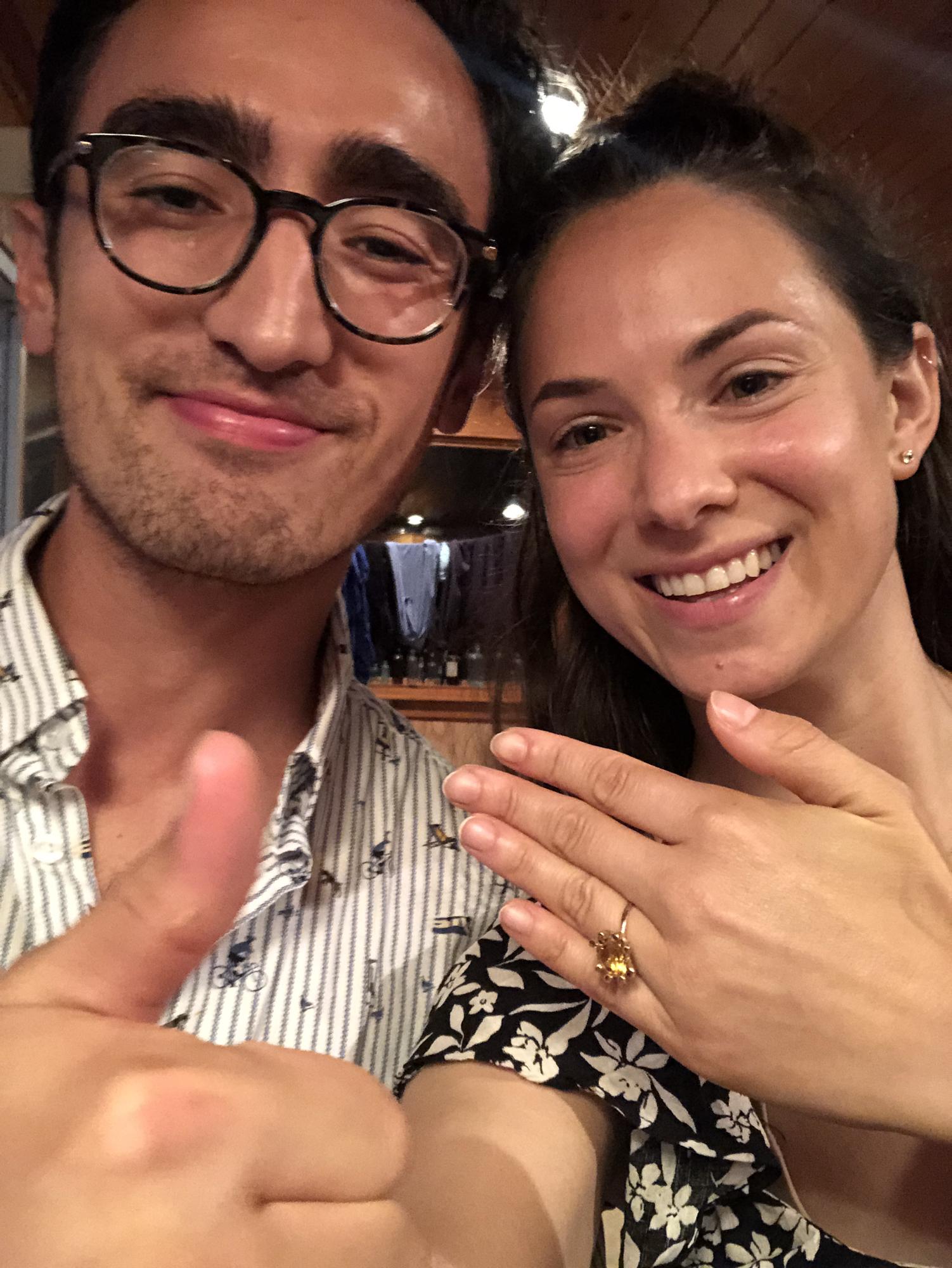 The proposal dinner
