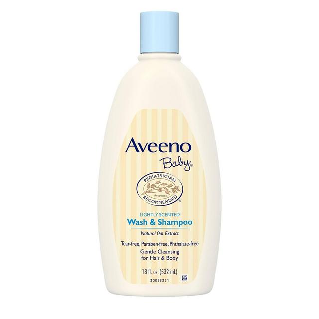 Aveeno Baby Wash and Shampoo - 18 fl oz