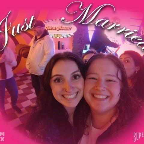 December 30, 2023: Got (fake) married at a museum in NYC!