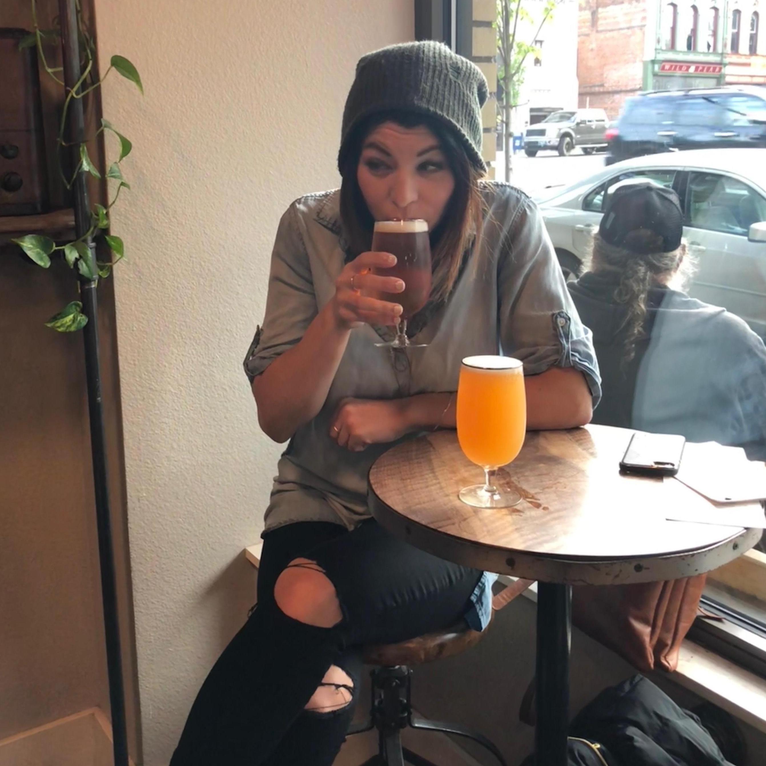 Craft beer tasting is always on the menu.