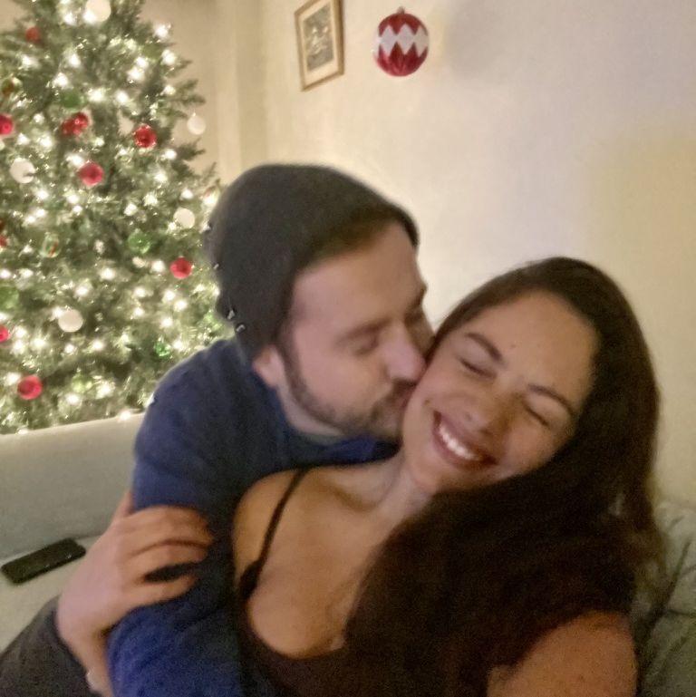 Our first (stuck at home, covidy) Christmas together