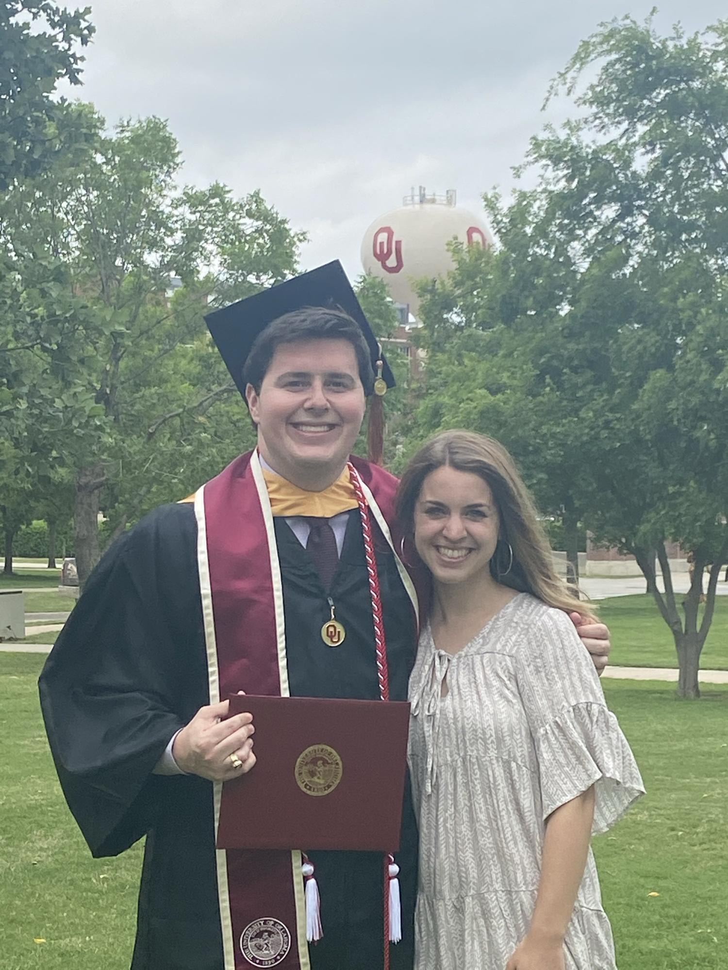 Jason’s college graduation day
University of Oklahoma Class of ‘21