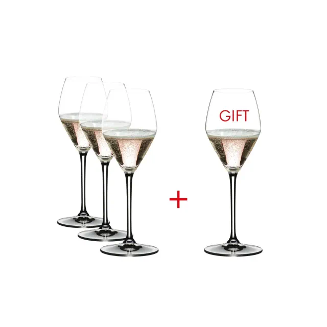 Riedel 11.5 fl oz Extreme Rose/Champagne Glasses