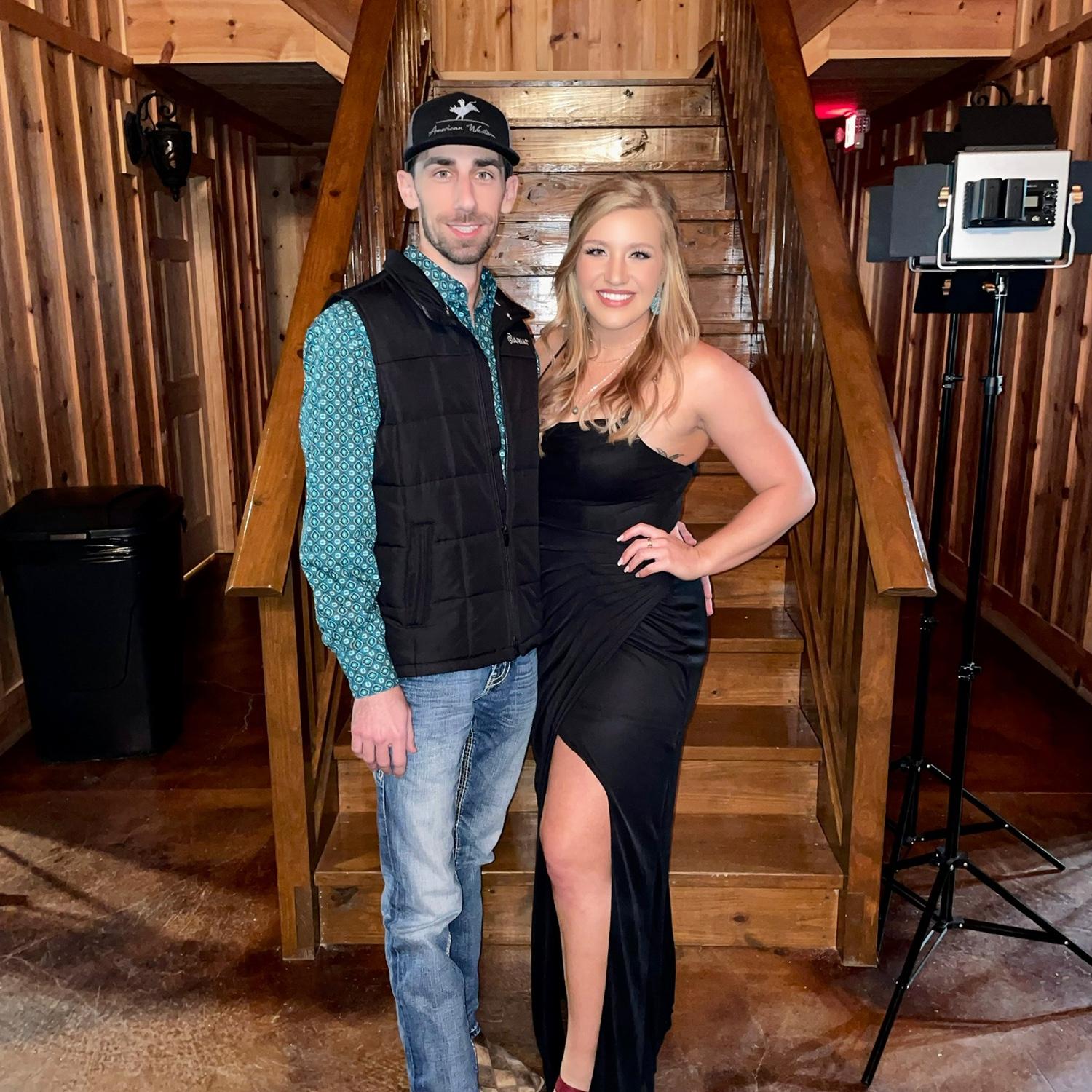 1 year together at Rhett & Tatum’s wedding🖤
