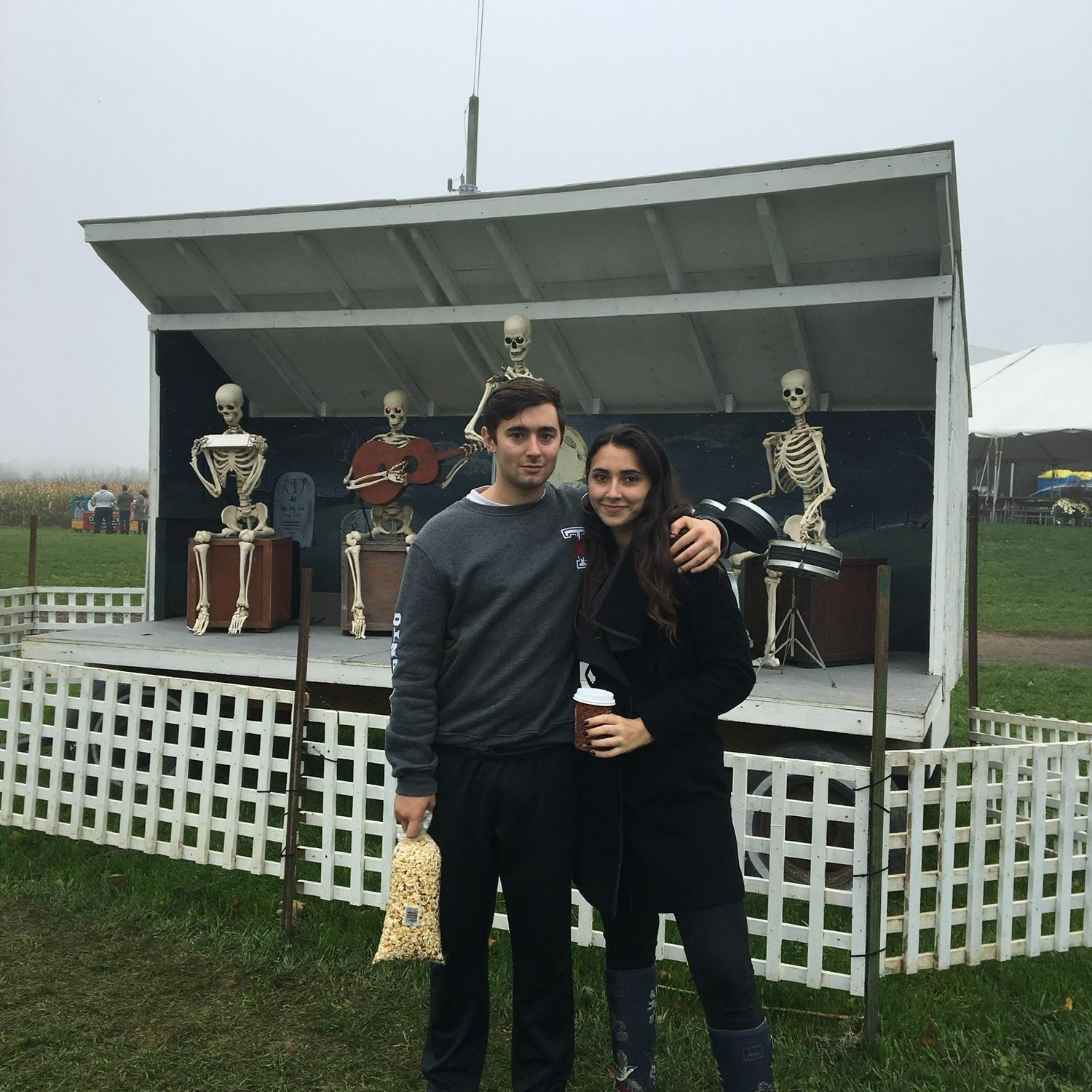 Sophia surprised Alex!