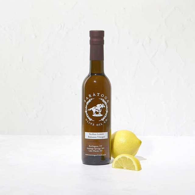 Saratoga Olive Oil Company Sicilian Lemon White Balsamic Vinegar 200ml (6.8oz)