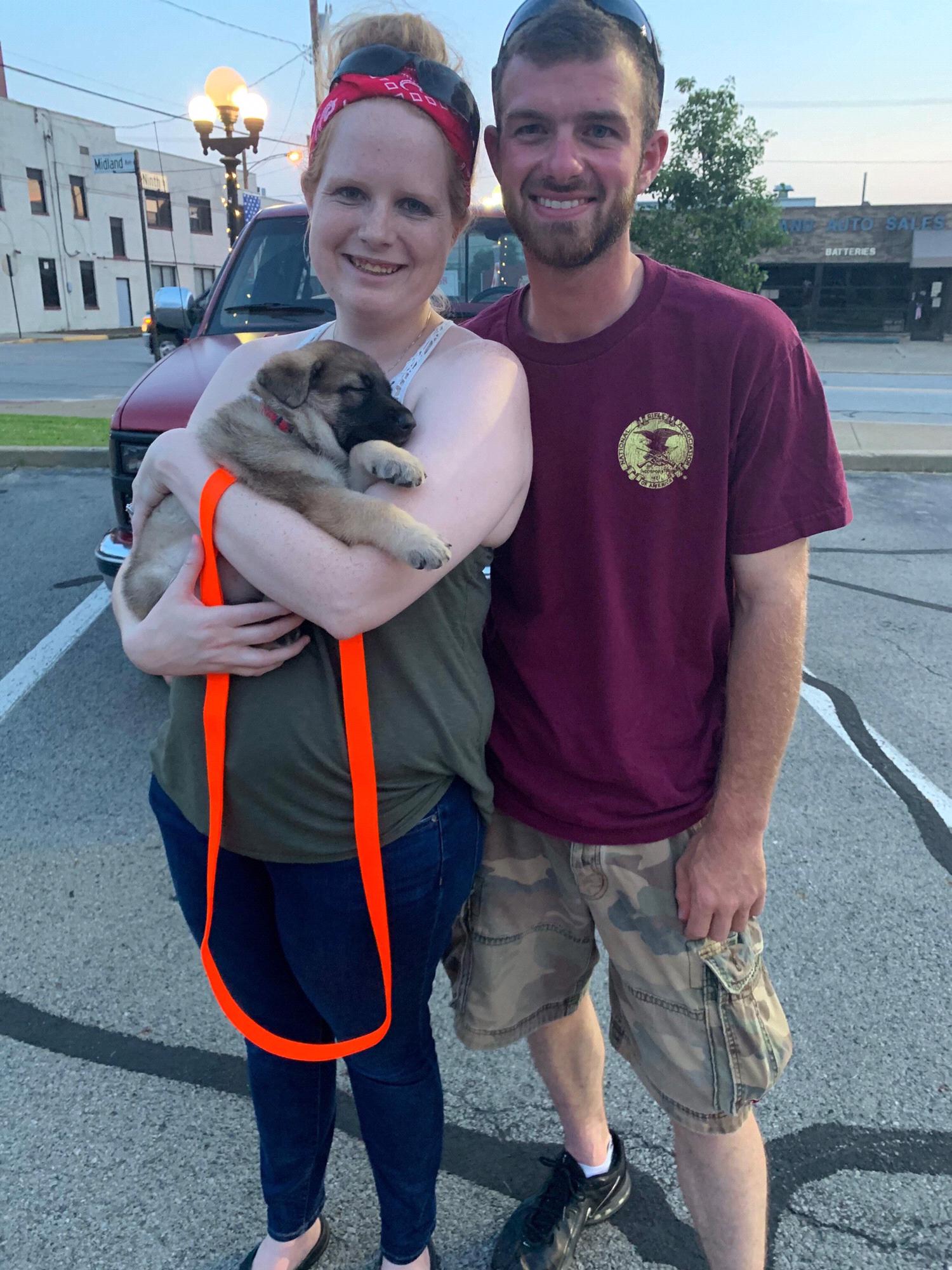 Our first dog, Heidi Layne - 2019