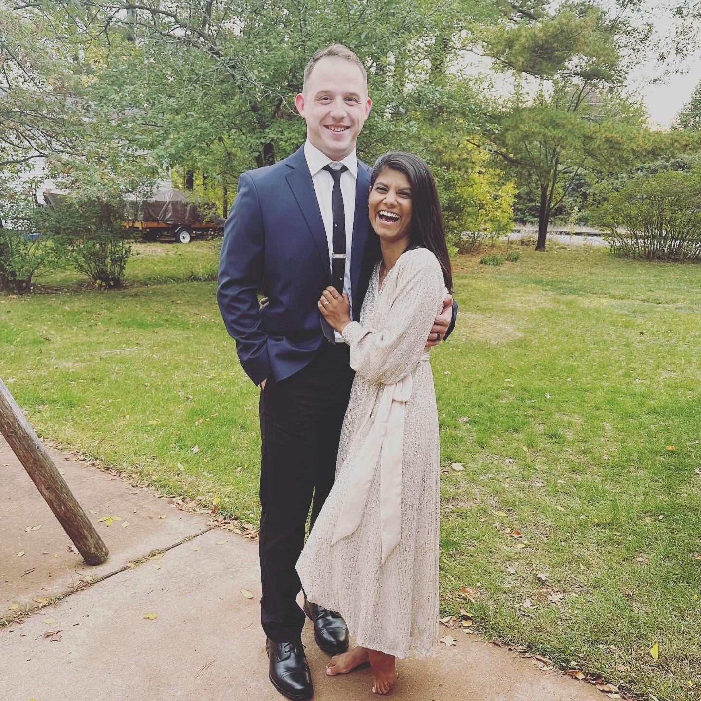 An hour before he proposed!!!