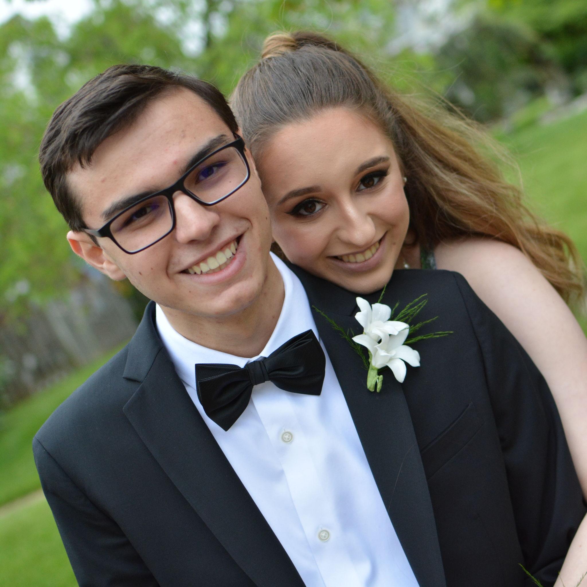 At Senior prom in 2019!