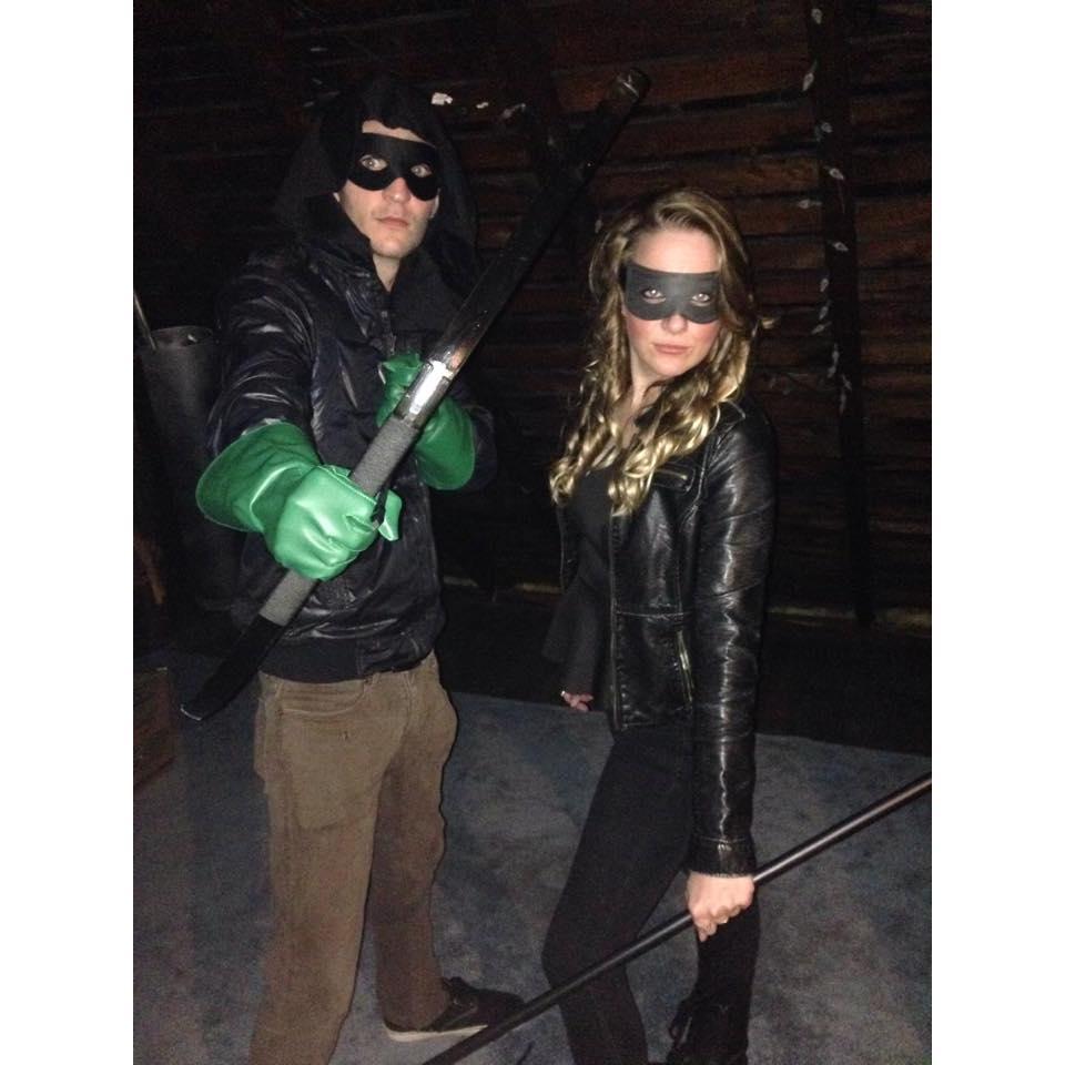 Halloween! Green Arrow and the Black Canary. October 2014.