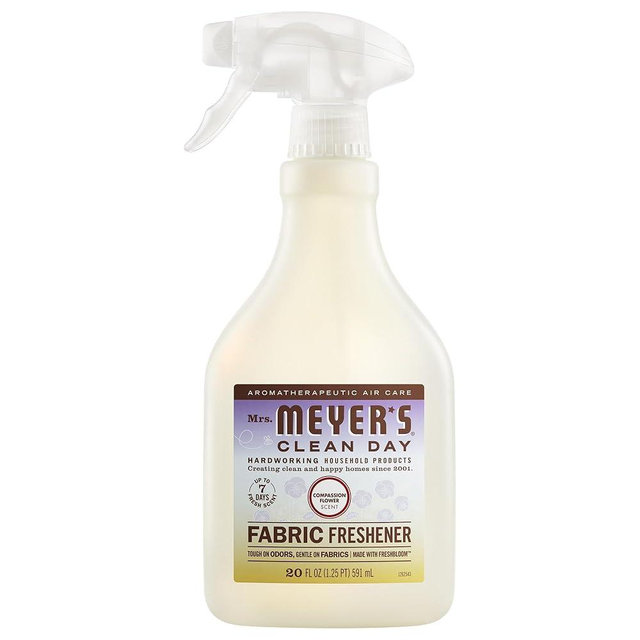 MRS. MEYER'S CLEAN DAY Fabric Freshener, Compassion Flower Scent, 20 Ounce Bottle