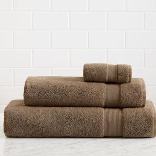Pottery Barn Classic Organic Bath Towel (Mocha)