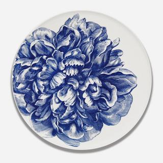 Peony Blue Platter