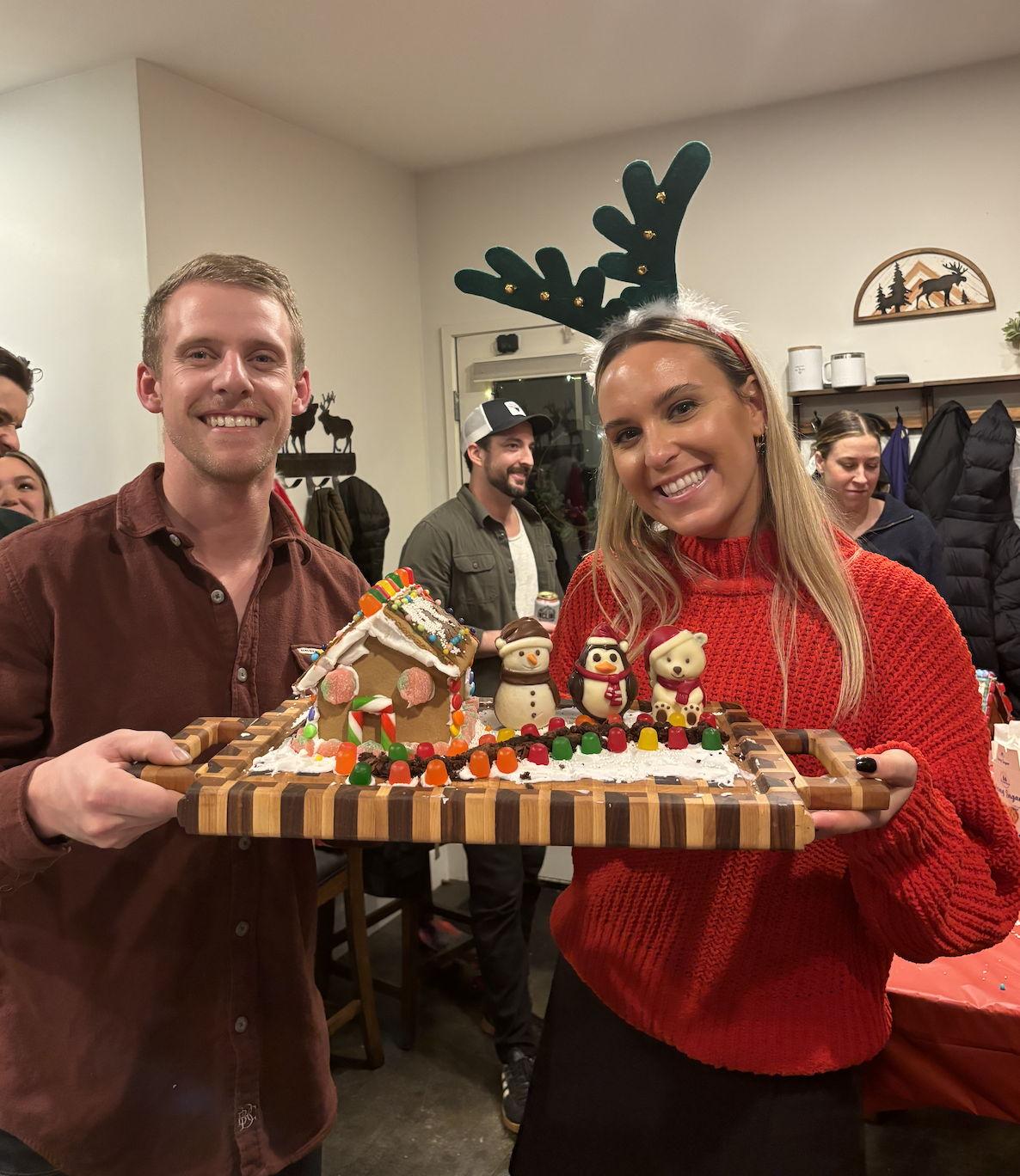 December 2023: Hosting our annual holiday party with friends