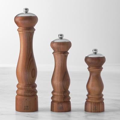 Peugeot Paris Icone U Select Salt & Pepper Mills, Walnut Set 7"
