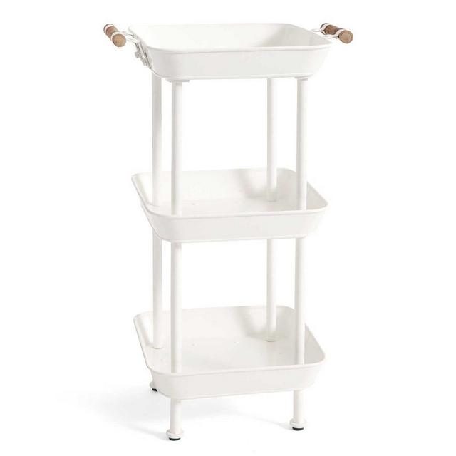 Rainier Bath Storage, White