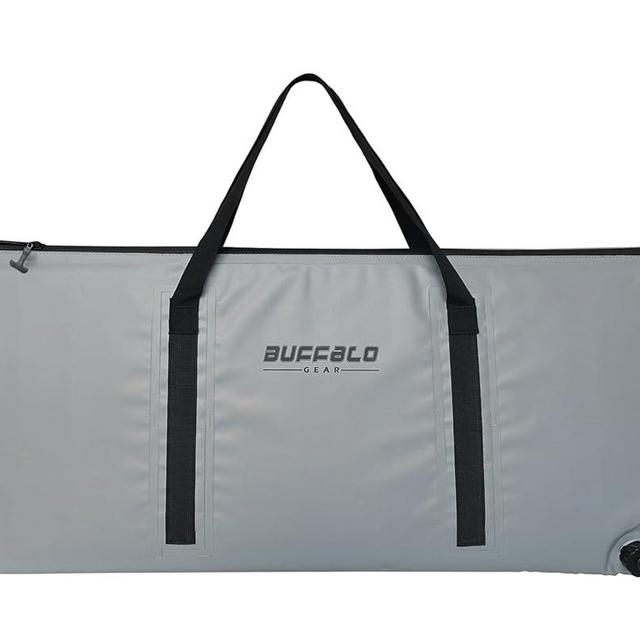 Buffalo Gear Insulated Fish Cooler Bag 40x18in 48x18in Leakproof Fish Kill Bag Portable Waterproof Fish Bag Keep Ice Cold More Than 24 Hours