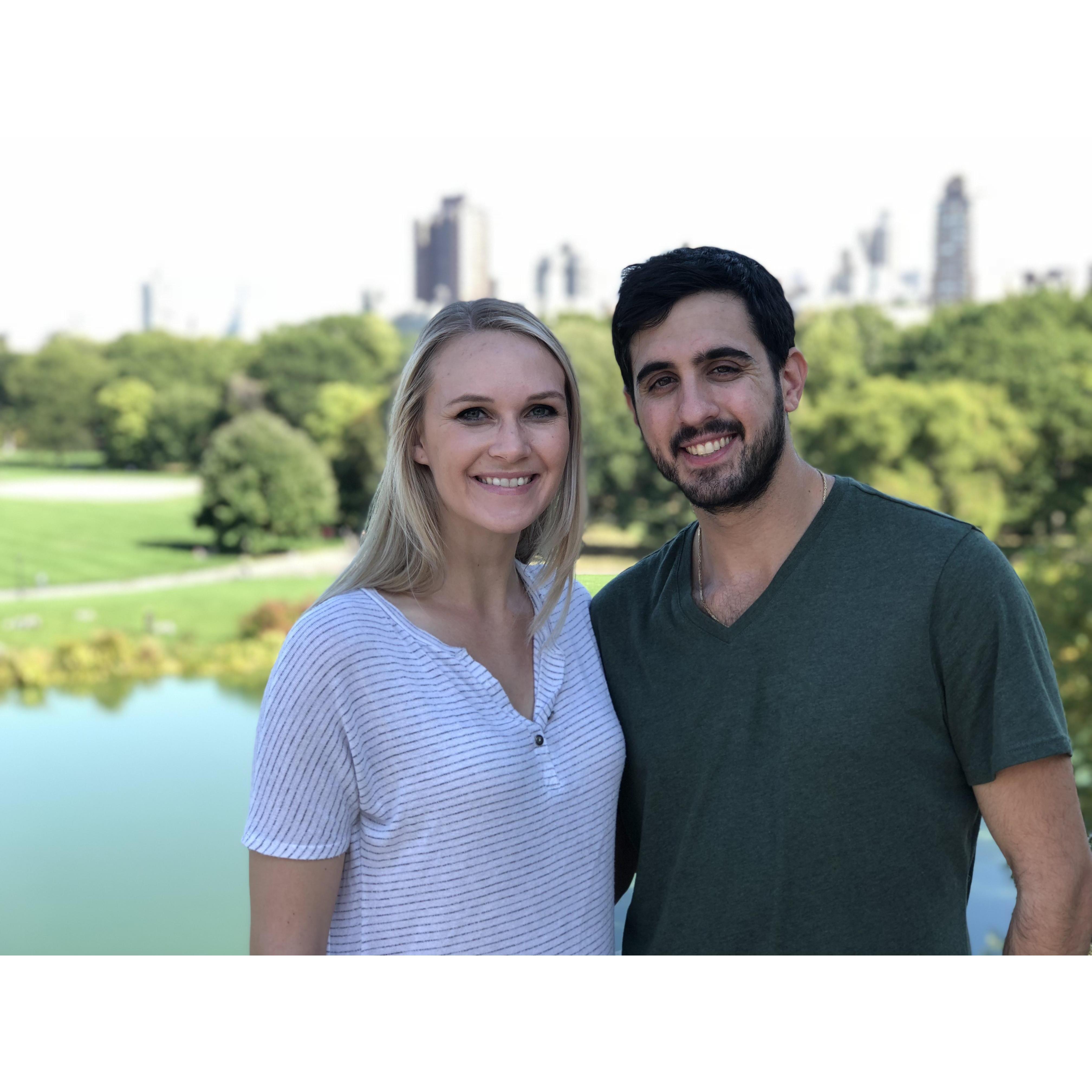 Our first trip to New York together