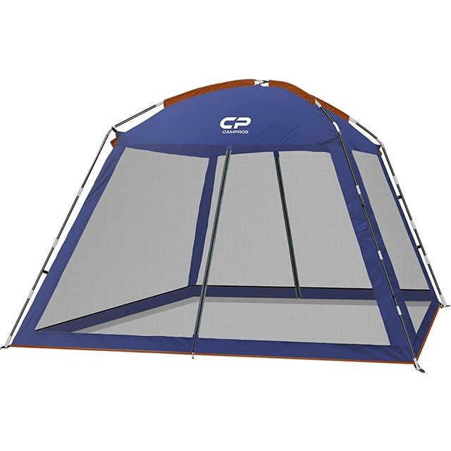CAMPROS CP Screen House Room Screened Mesh Net Wall Canopy Tent Camping Tent Screen Shelter Gazebos for Patios Outdoor Camping Activities