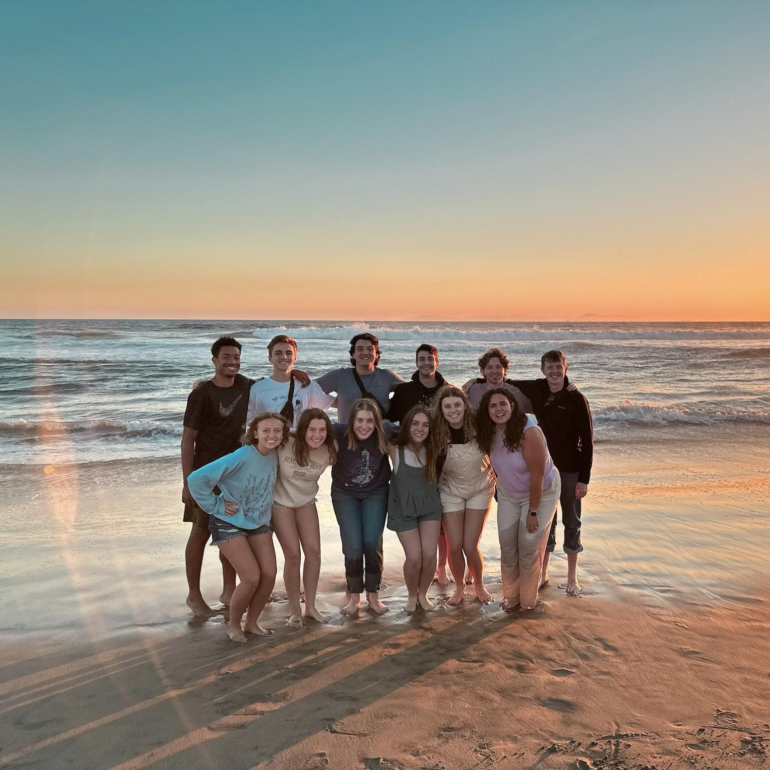 Our first trip together to California. We were "just friends" at this point.