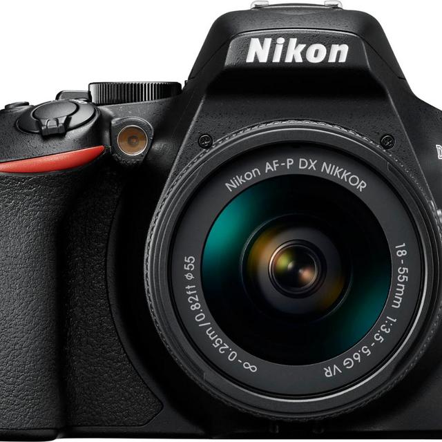 Nikon - D3500 DSLR Camera with AF-P DX NIKKOR 18-55mm f/3.5-5.6G VR Lens