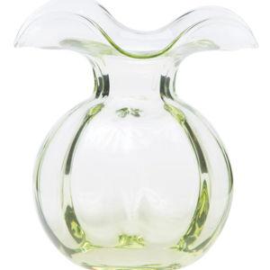 Hibiscus Glass Medium Fluted Vase