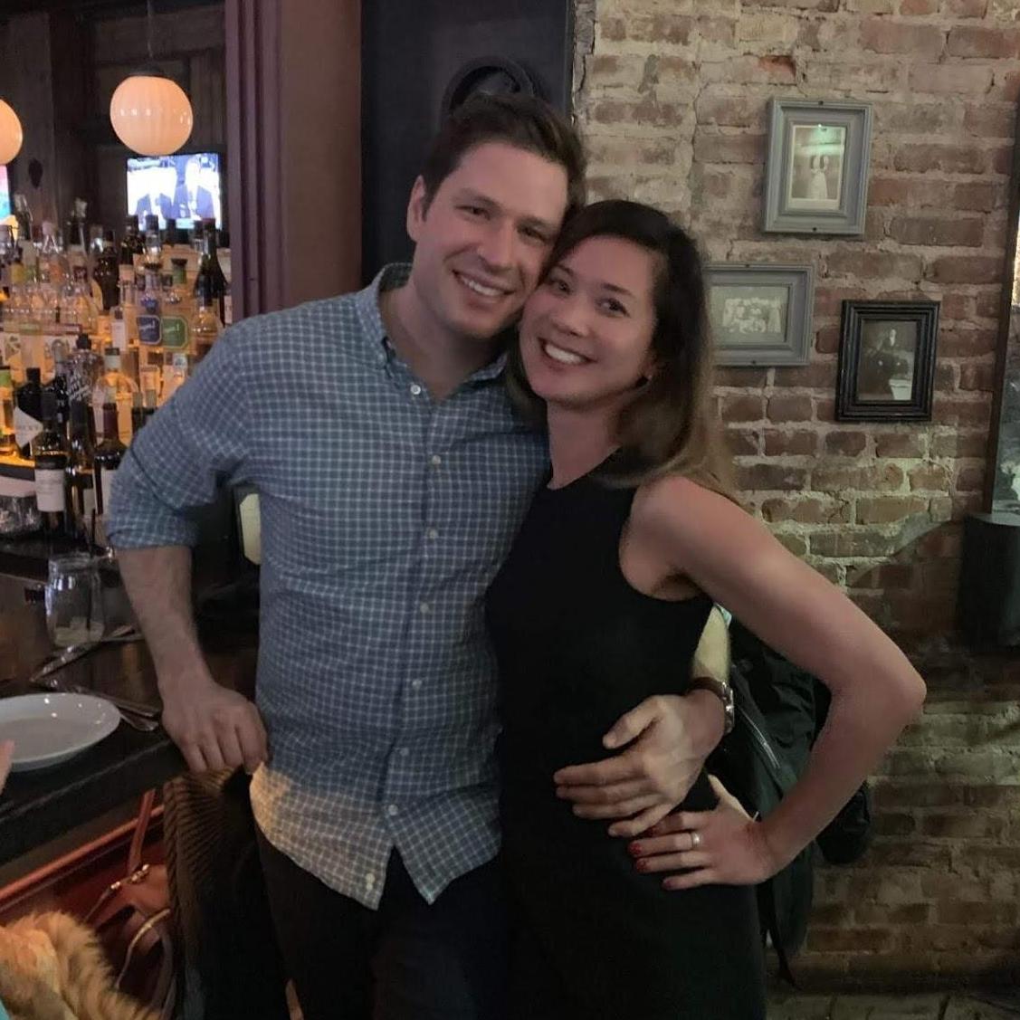 An early picture of us right after we decided that we should probably be together for life (about 2 months after meeting)