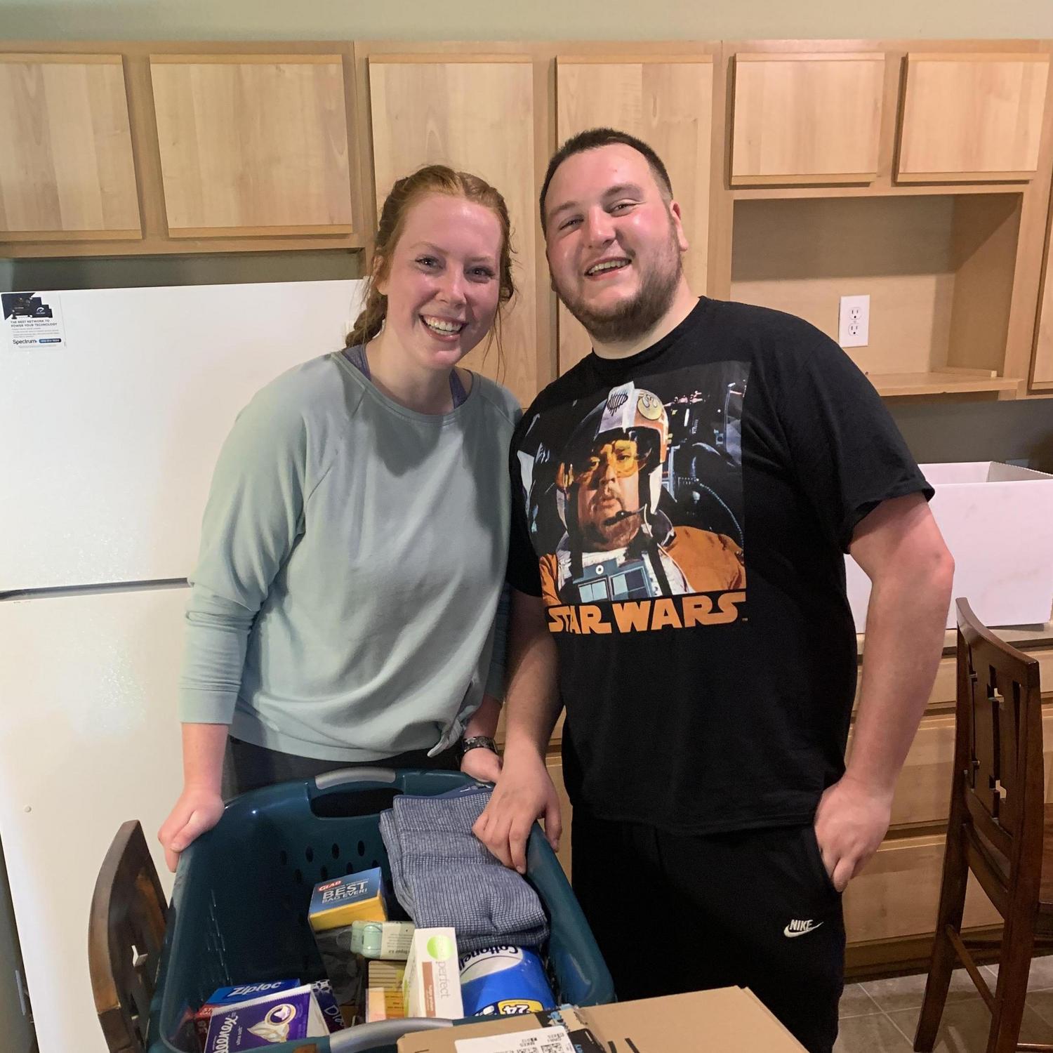 First apartment together, 2021