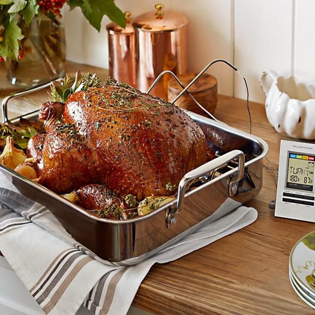 Williams Sonoma Stainless-Steel Ultimate Roasting Pan