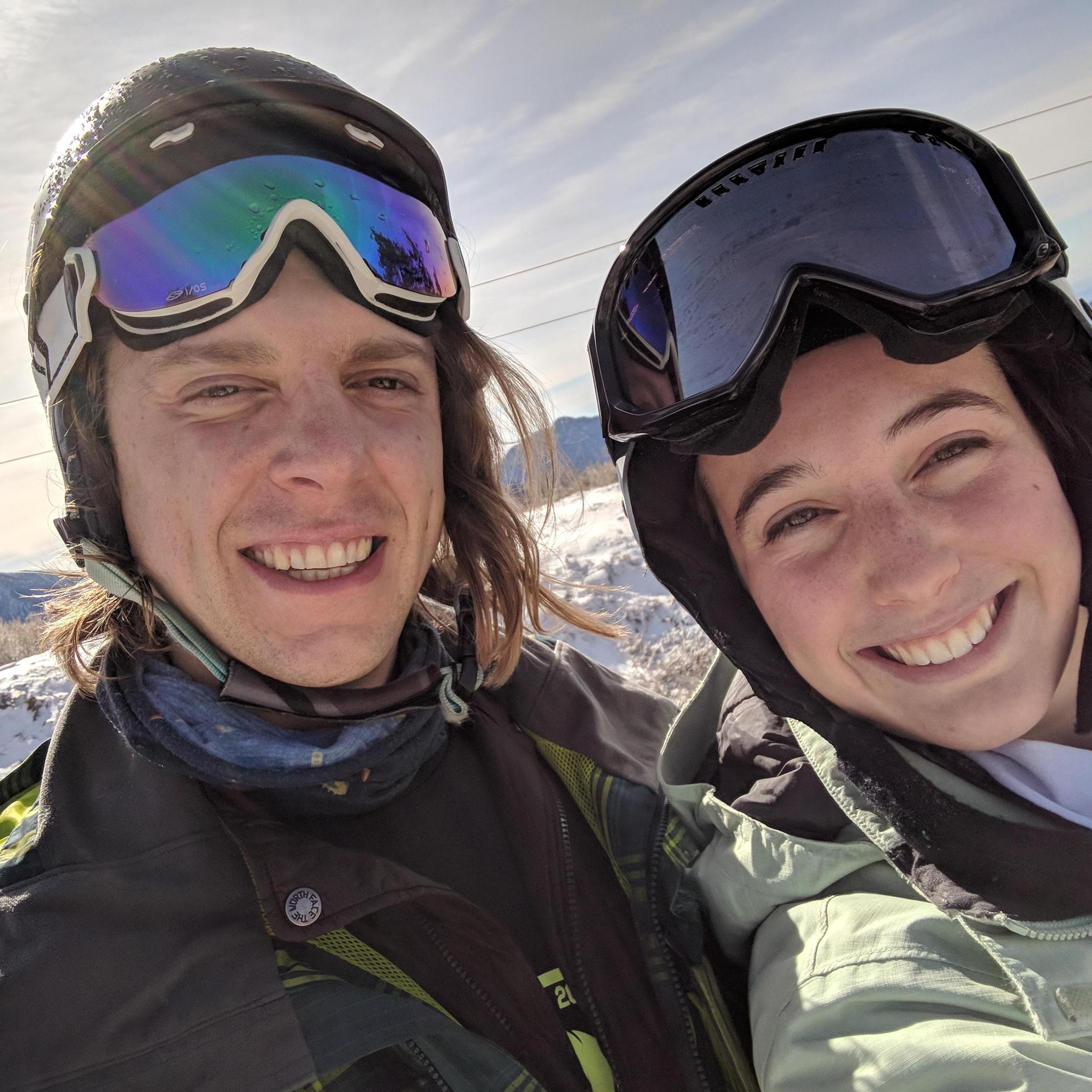 Skiing Mountain High