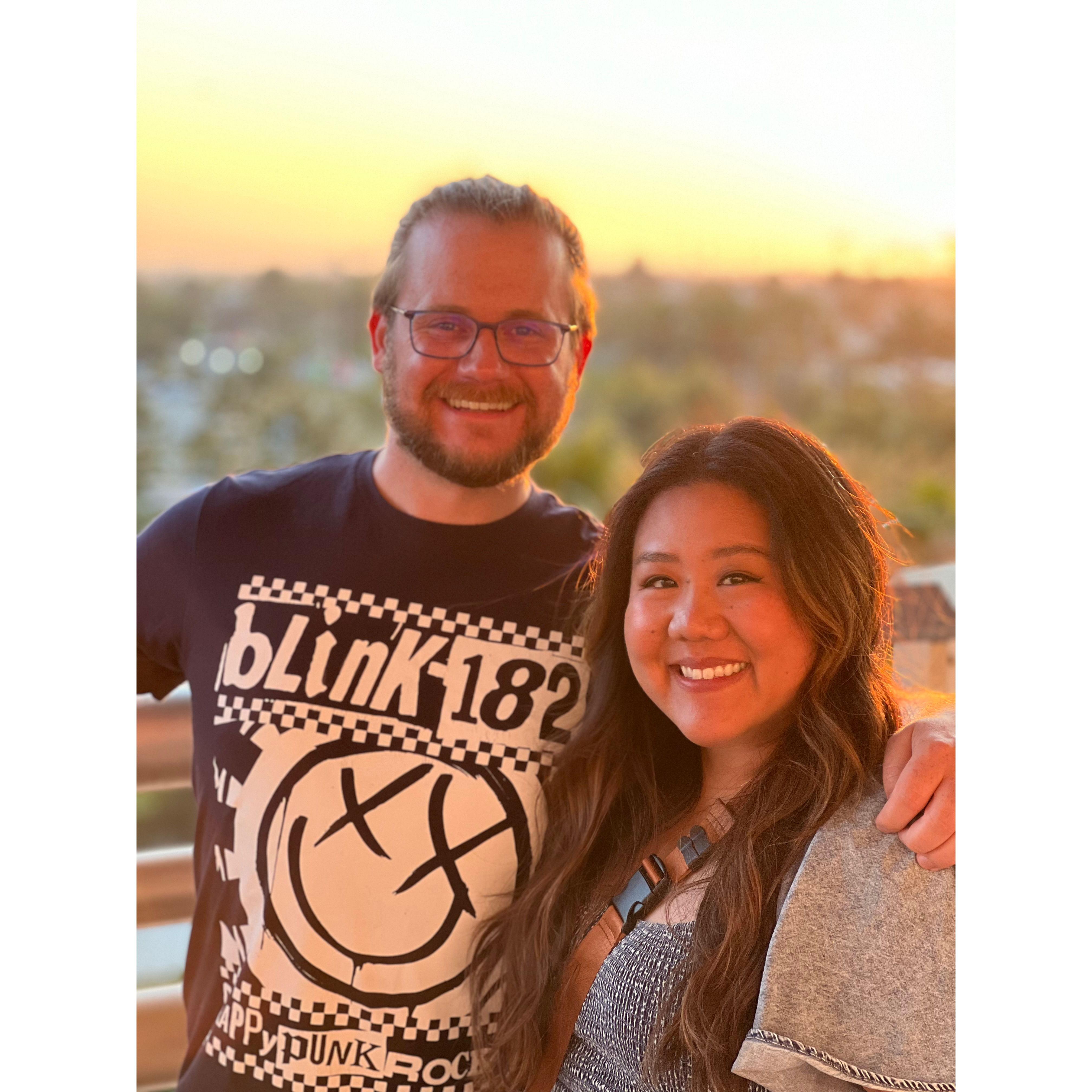 Blink 182 at SoFi Stadium in LA.