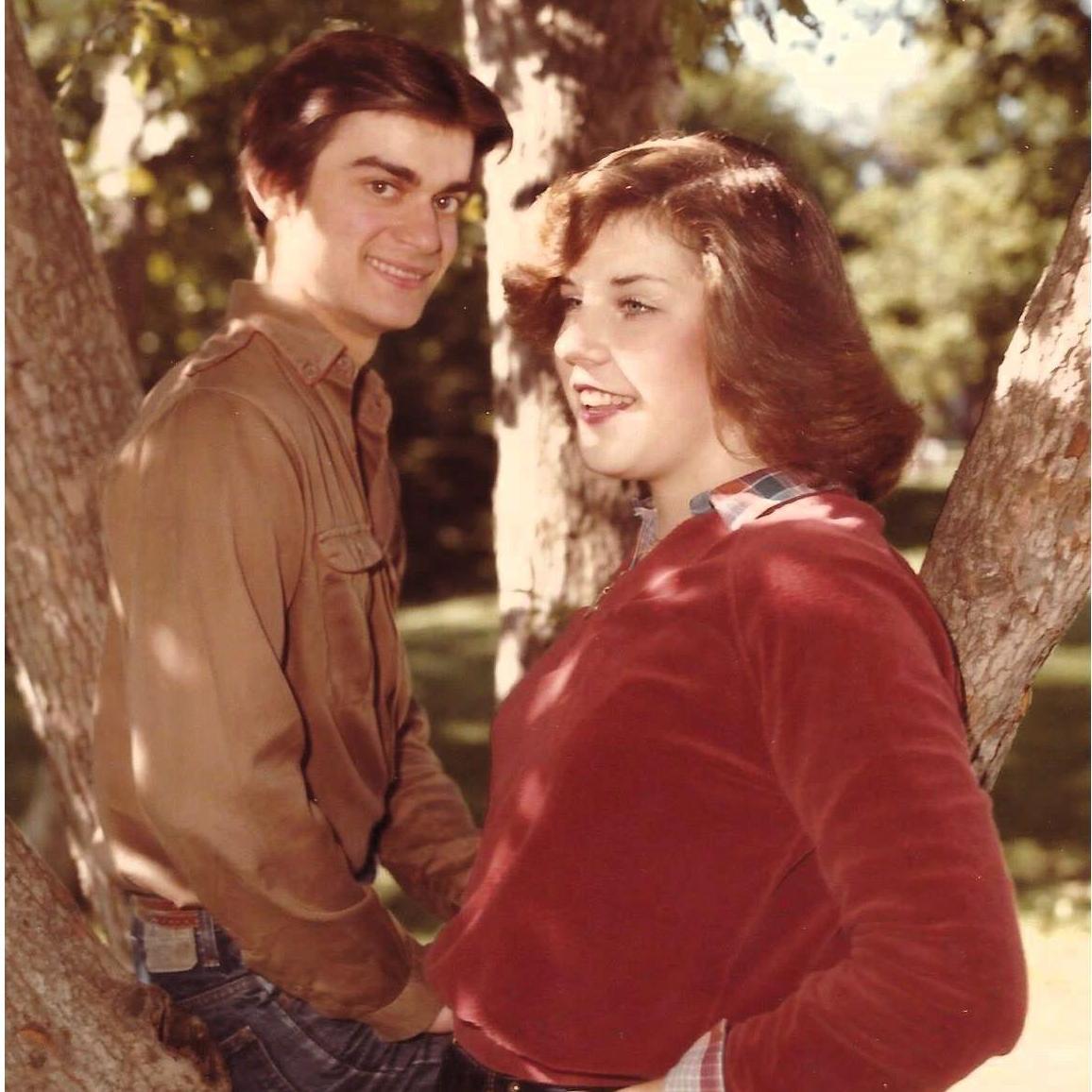 Who are these kids in the trees? Photo session my Mom insisted we pose for in Elizabeth Park.