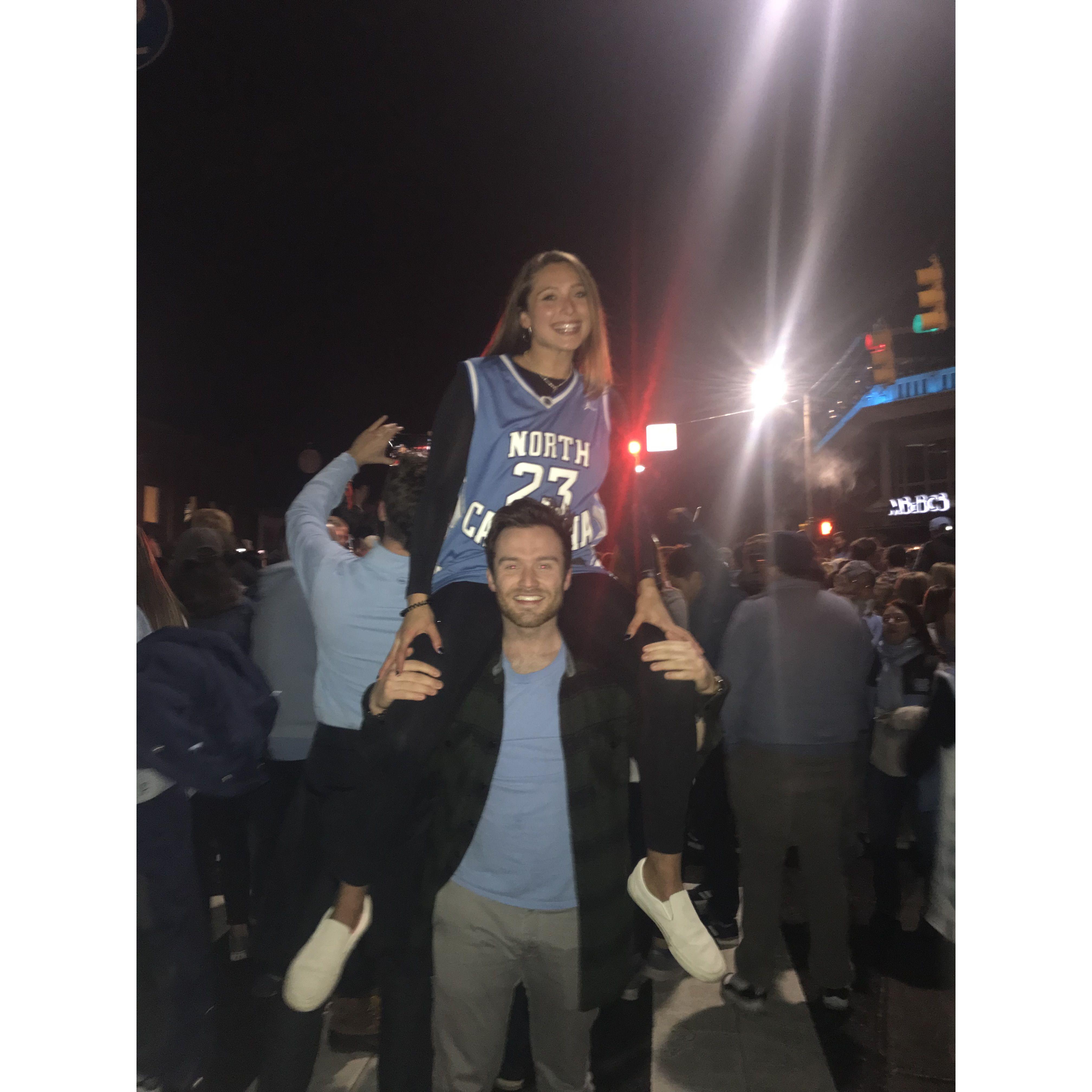 Franklin Street 2019 (UNC beat Dook)