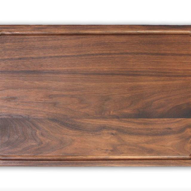 Large Wood Cutting Board With Juice Groove 18x12 Inches, Wood Cheese Board, Wooden Chopping Board, Wooden Cutting Board Made in the USA