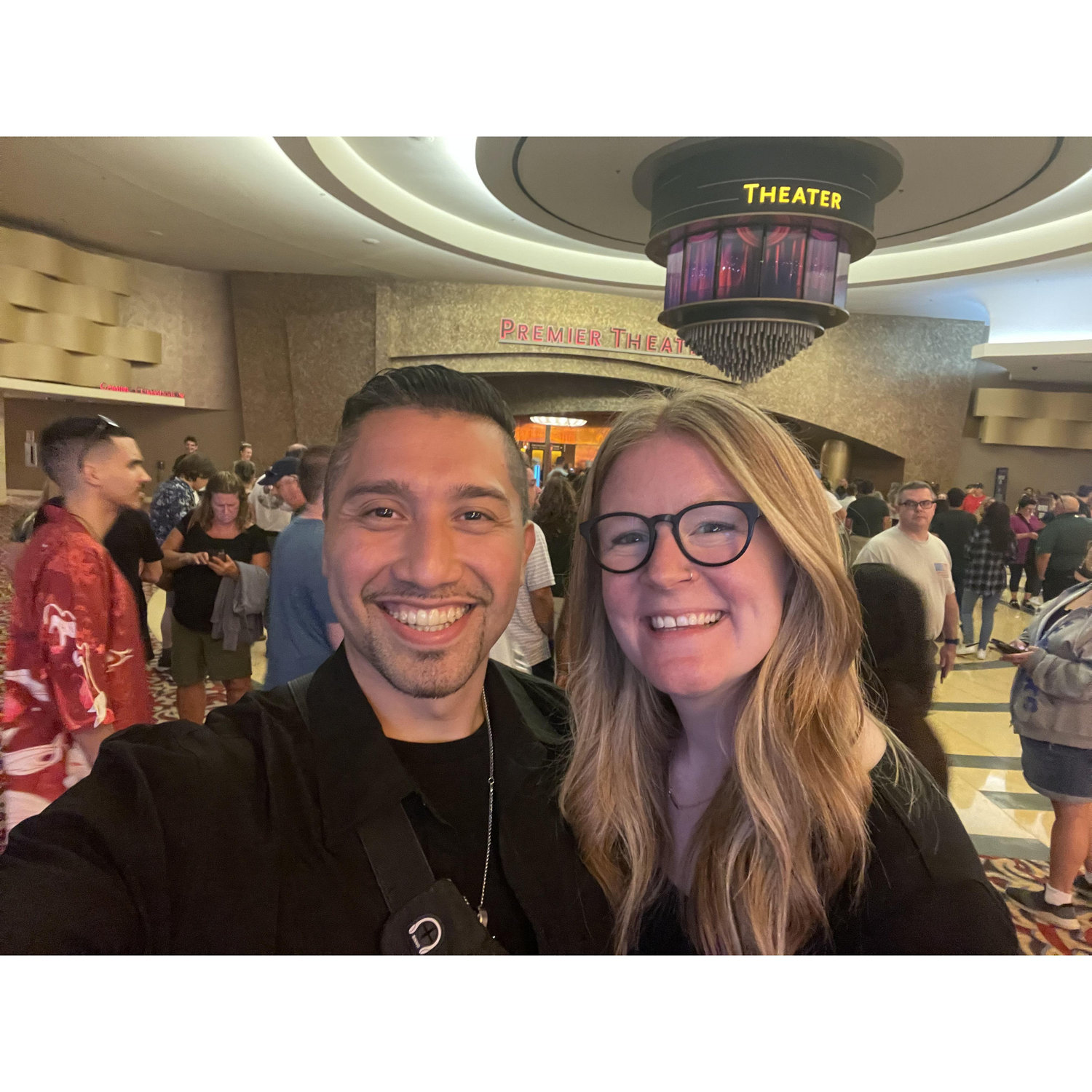 A fun date night to see Gabriel Iglesias for Martín's Birthday ♥️ September 2023