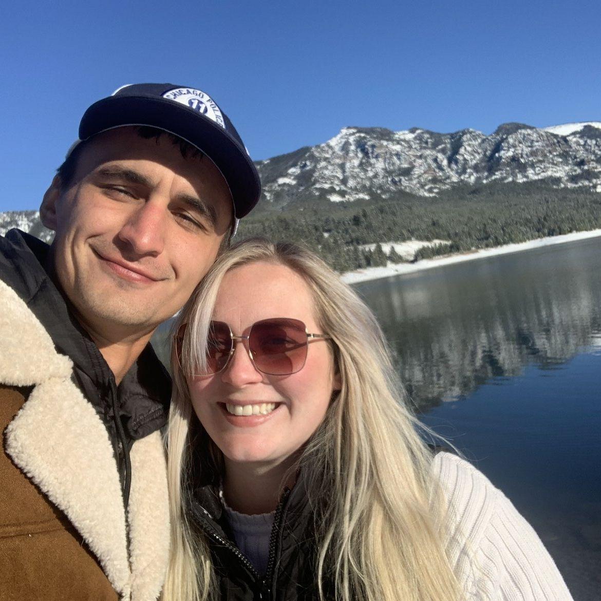 Cullen visiting Haley in Montana! Chicago boy was NOT ready for this kind of cold (November 2022)