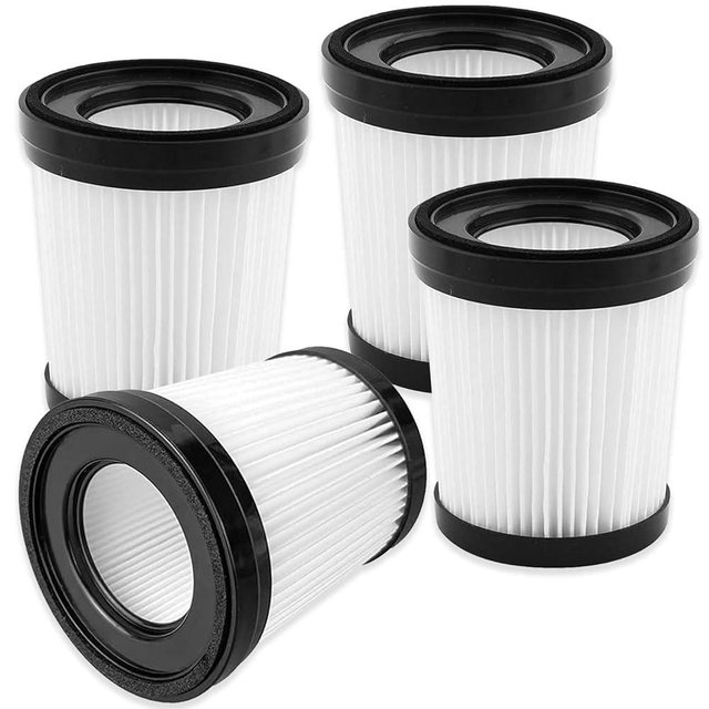 Vacuum Filter Replacement Compatible with Fabuletta FSV001/FSV101,Girnoor G160/G165, Lubluelu 202, Oraimo OSV-102, VacLife VL732 Stick Vacuum Cleaners - 4 Pack