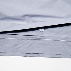 Snowe Percale Duvet Cover (Blue)