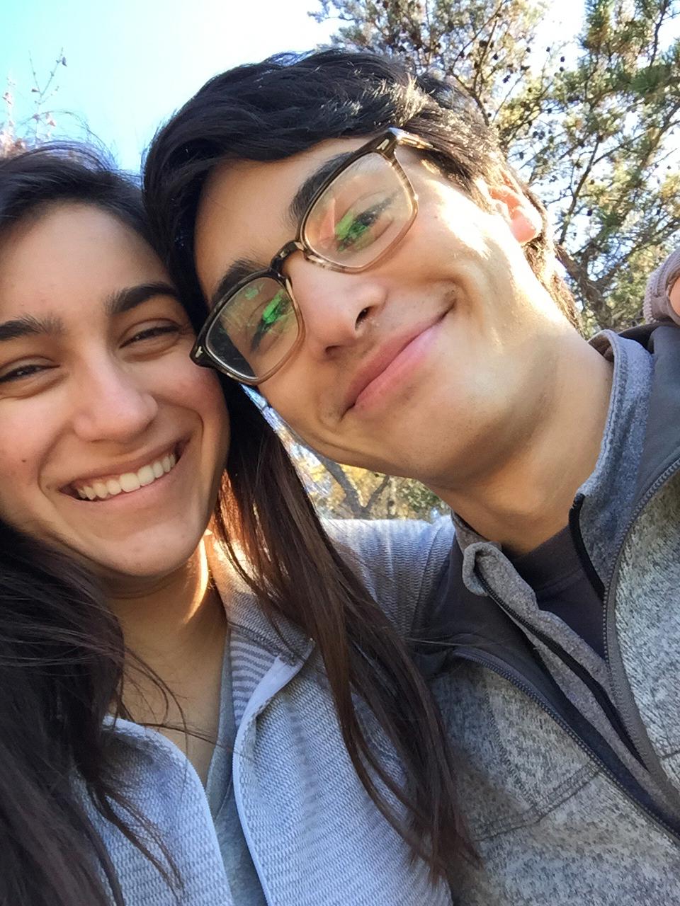 Camping trip selfie!