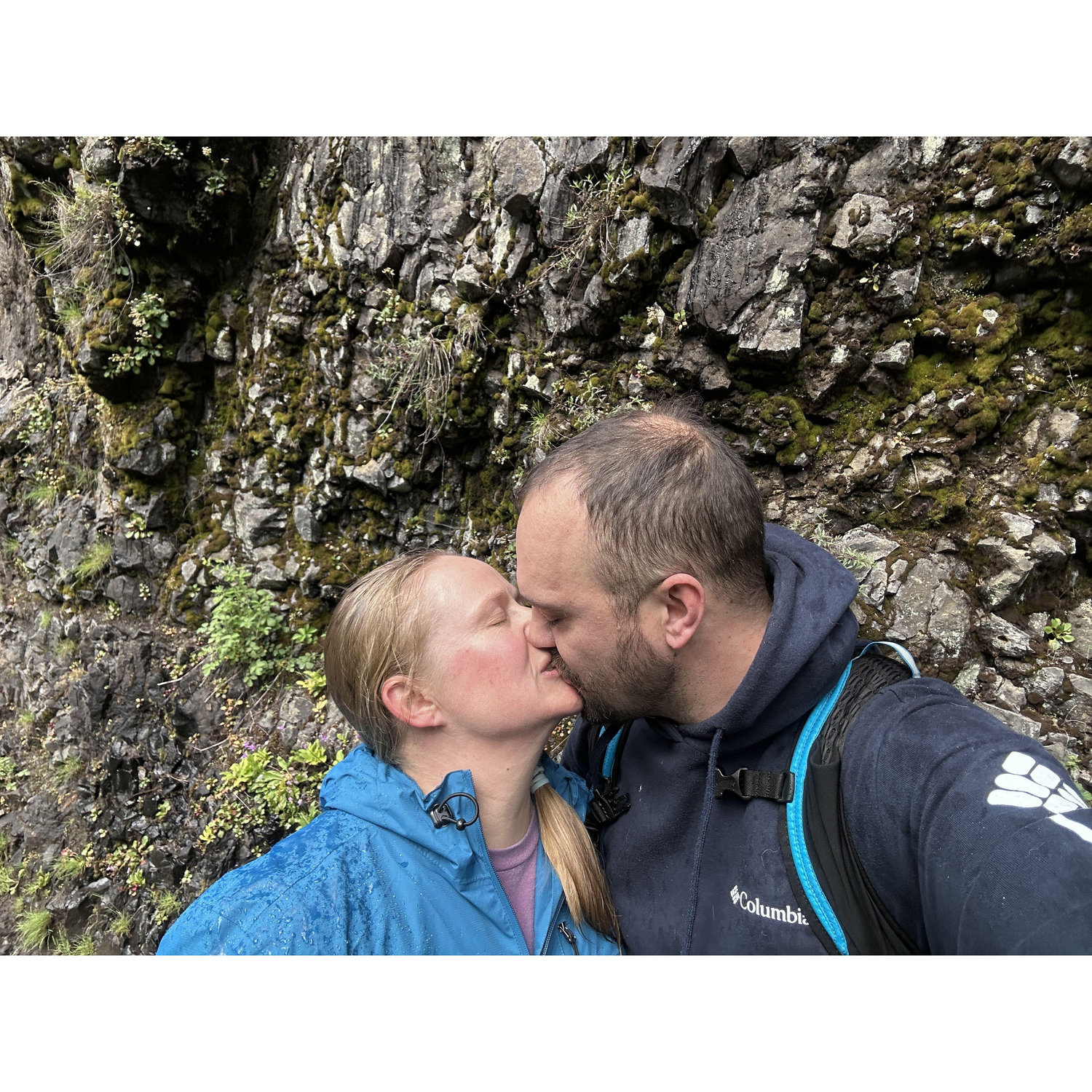 Hiking on our first anniversary