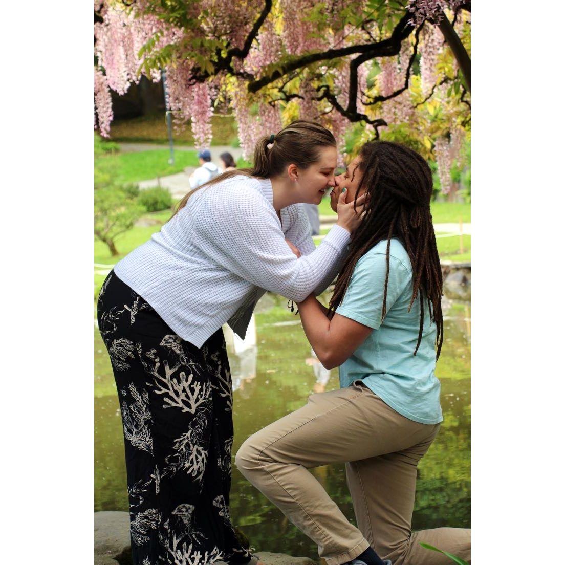 She said Yes!