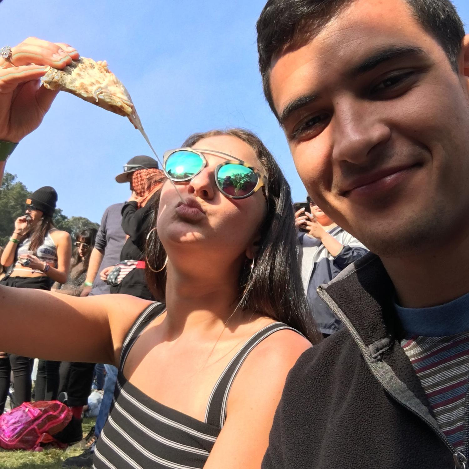 We said "I love you" for the first time to each other at this event - Outside Lands 2018