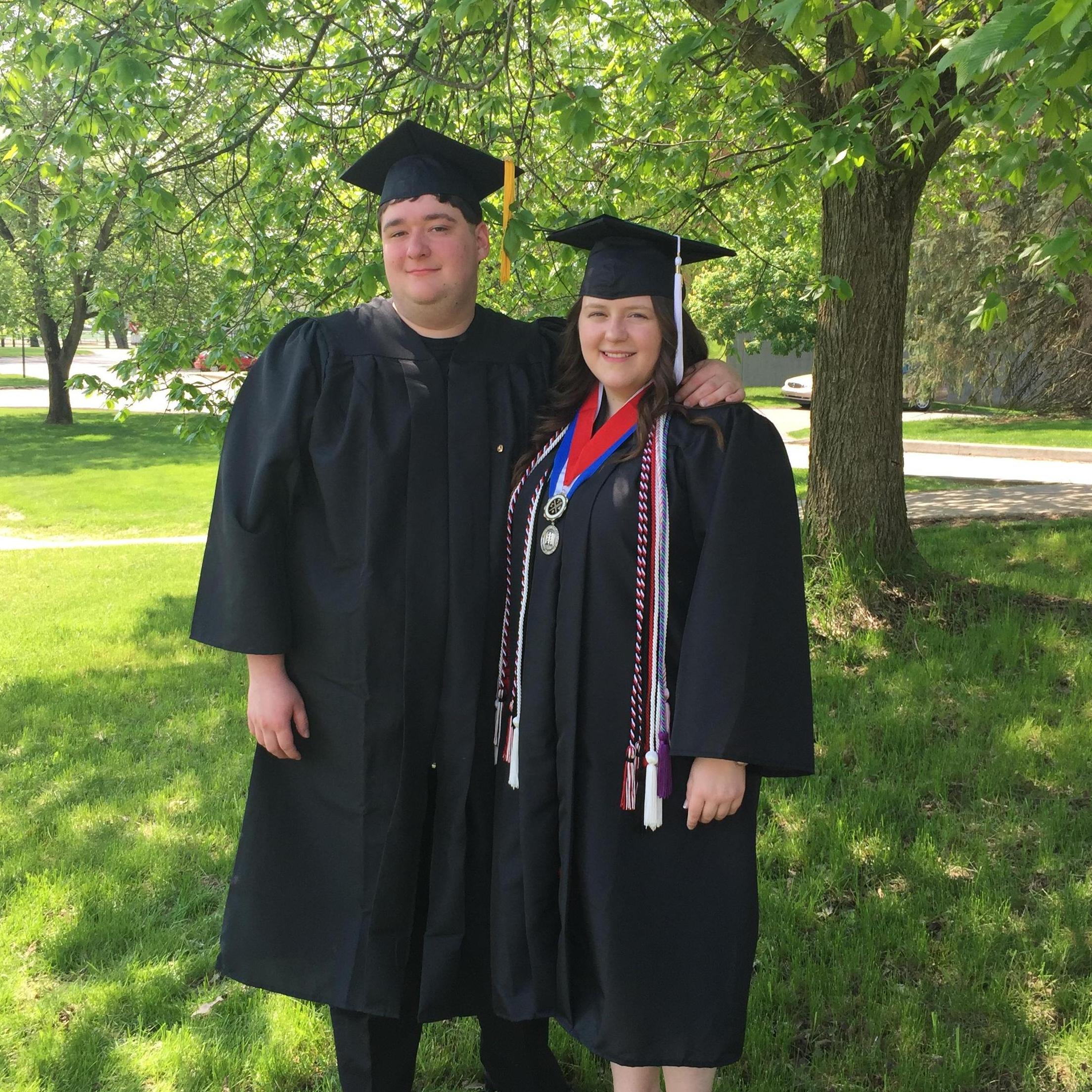 College graduation at Westminster, May of 2018