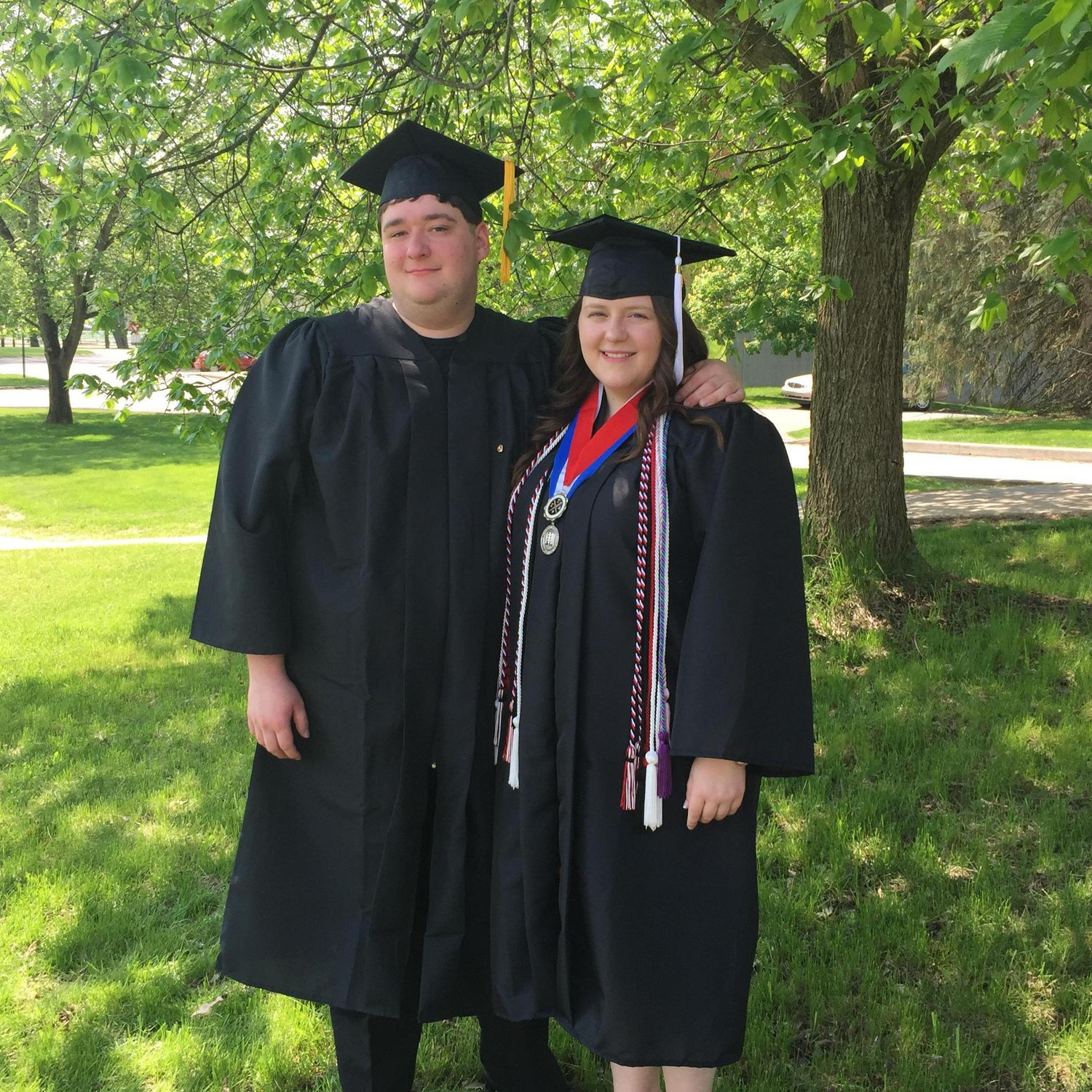 College graduation at Westminster, May of 2018