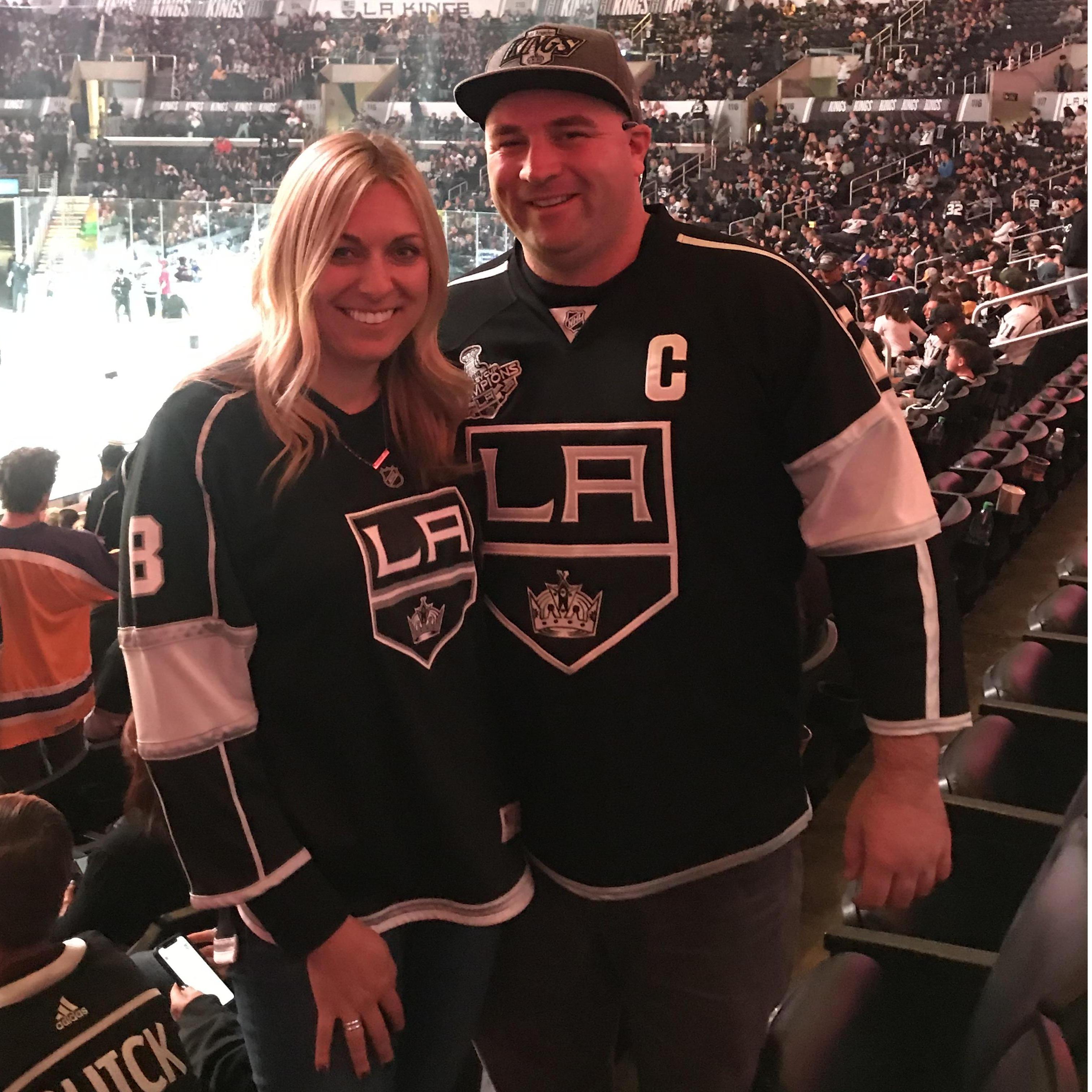 We are both big Kings fans!