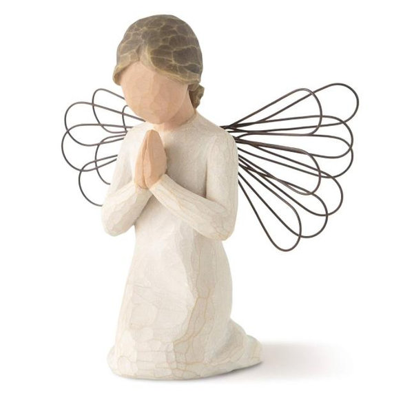 Willow Tree Angel of Prayer, Sculpted Hand-Painted Figure