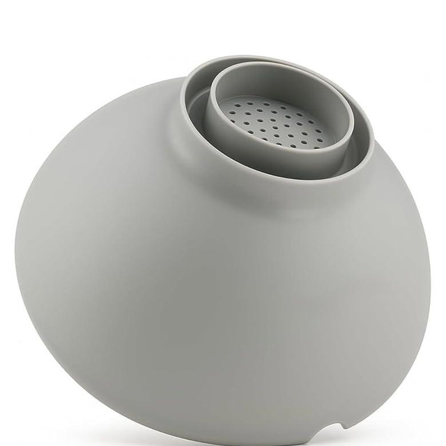 Ultimate Grease Drainer & Food Strainer – Heat Resistant Silicone Colander for Ground Beef, Bacon, Pasta & Vegetables, Fits Pans, Cans & Jars, Dishwasher Safe