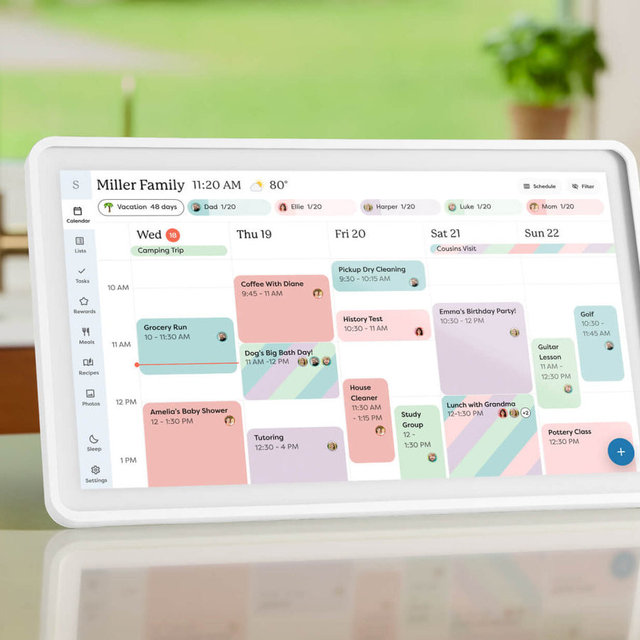 The Skylight Calendar 2 (Classic/White) | Skylight