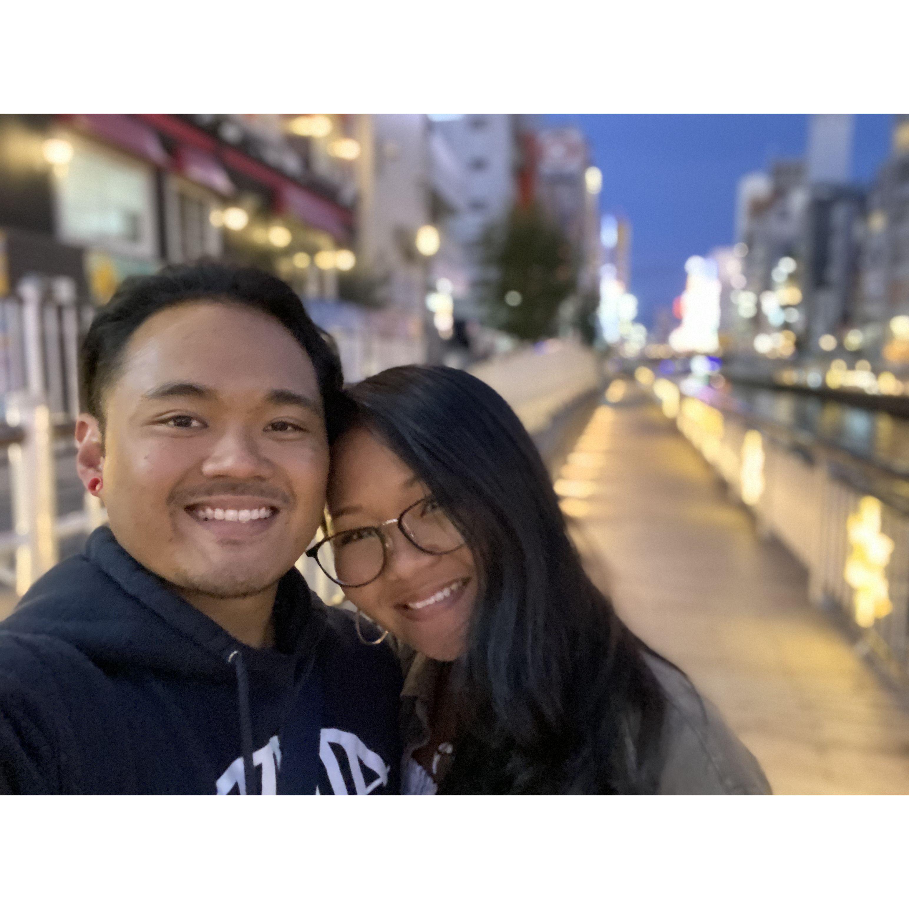 layover in Osaka, Japan